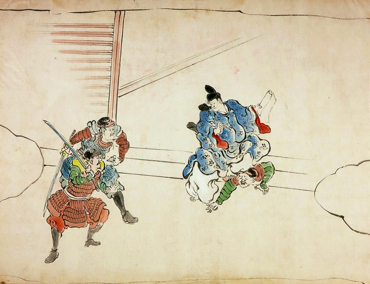 Niet of onleesbaar gesigneerd - Aquarel op papier, geen titel kopen? Bied vanaf 1!