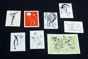 Jean Bilquin - Lot van 8 gesigneerde litho's vendu pour 50€ !