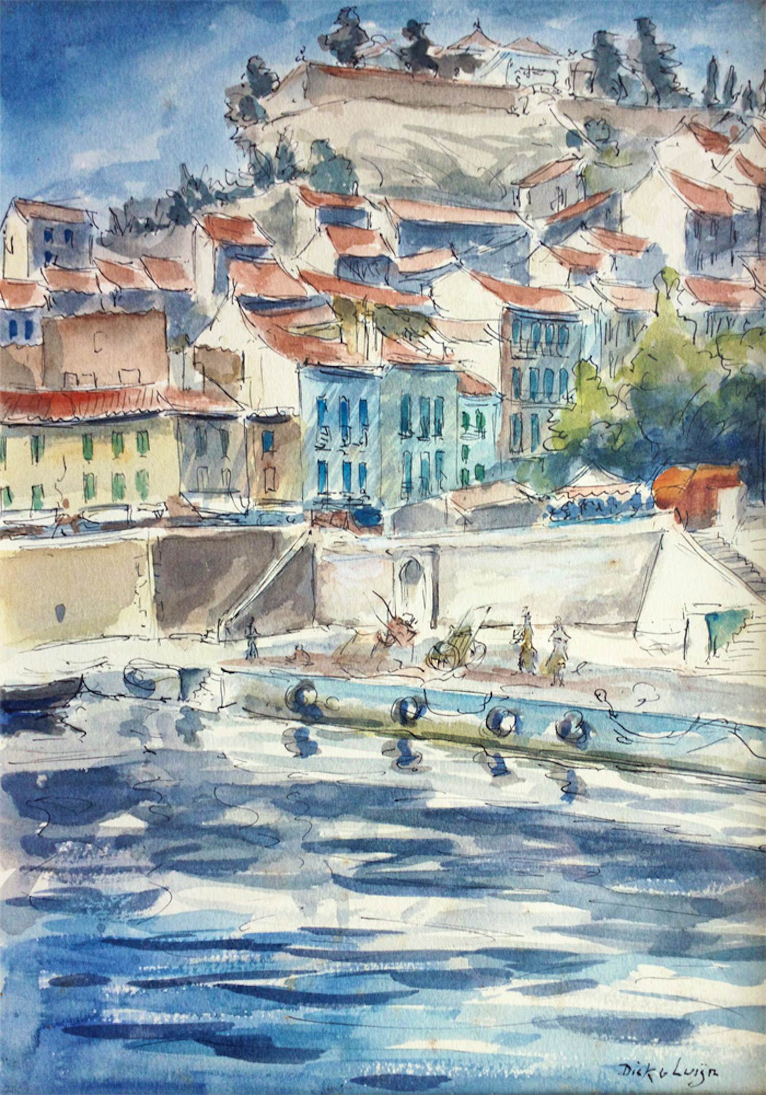 Dick van Luijn - Port Vendres (Zuid-Frankrijk) kopen? Bied vanaf 150!