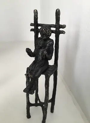 AcheterAstrid Veldhuyzen-Koppen - Sculptuur “ EREPLAATS “ Gesigneerd? Enchérissez de 1!