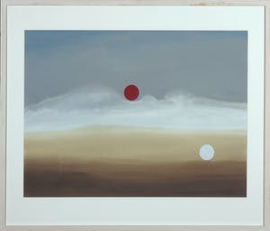 Henri Plaat - Gouache, Zonder titel - Ingelijst kopen? Bied vanaf 1!