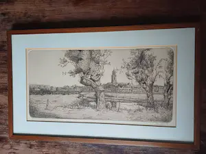 Cor van der Woerd - Gezicht op Deventer kopen? Bied vanaf 25!