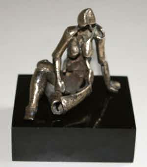 Rik Poot - zittende figuur verkocht voor € 495!