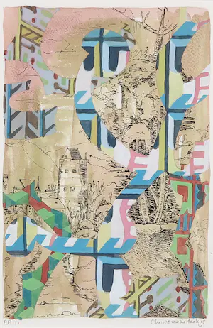 Christie van der Haak - Gemengde techniek op papier, A.A.II kopen? Bied vanaf 50!