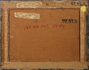 Antoinette van Hoytema - Gemengde techniek op paneel, De luchters - Ingelijst kopen? Bied vanaf 1!