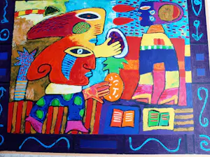 Clemens Briels - Zeefdruk, Hurricane Michel is on his way to Florida kopen? Bied vanaf 100!