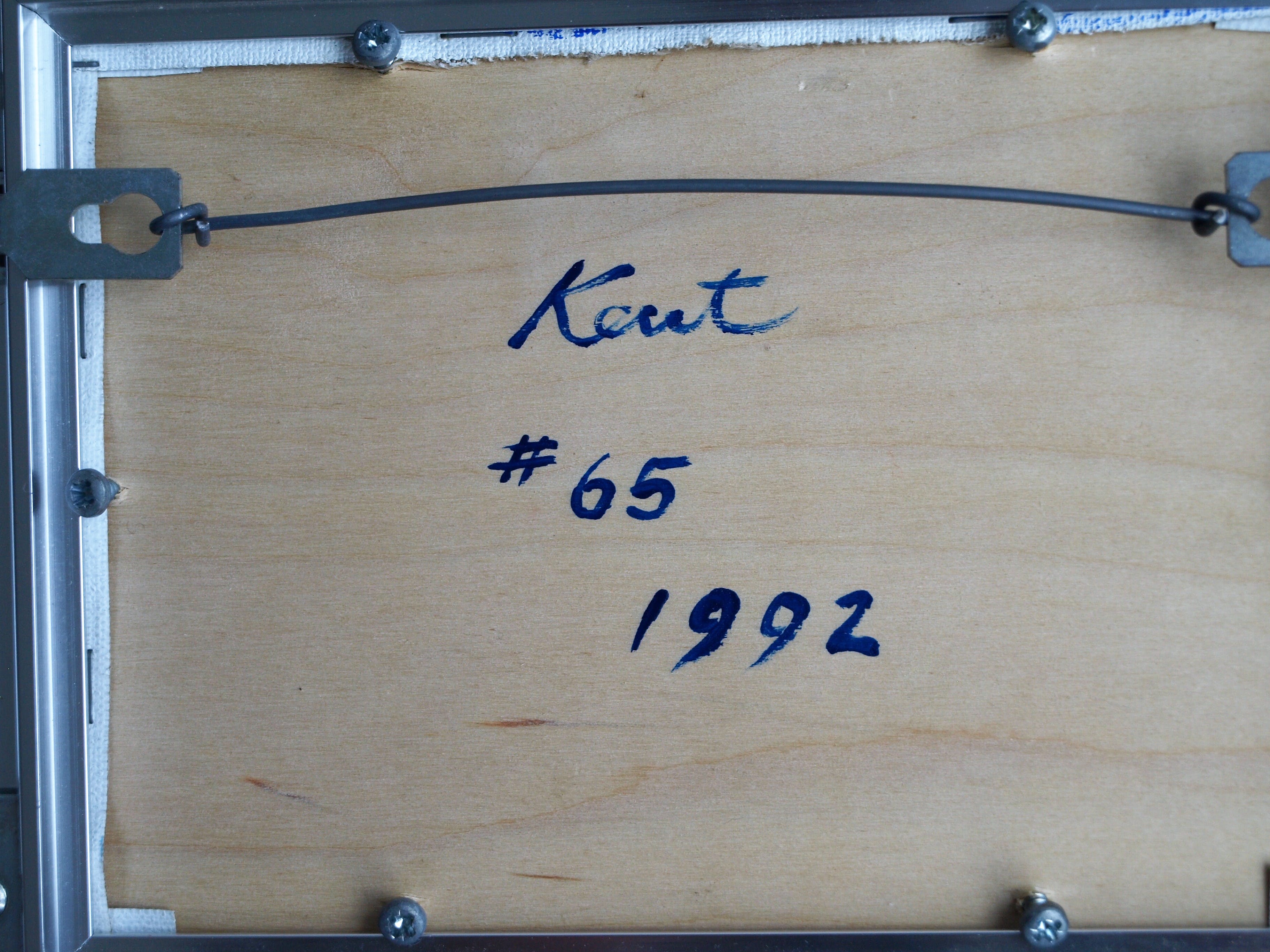 Nigel Kent - Acrylverf op doek – #65 - Ingelijst - 1992 kopen? Bied vanaf 1!