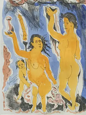 Lucebert - Wetterhexen 1993 nummer 19/35 kopen? Bied vanaf 260!