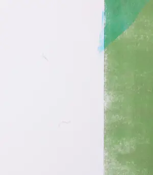 Margriet Thissen - Zeefdruk met houtskool, Zonder titel - Ingelijst (Zeer groot) kopen? Bied vanaf 1!