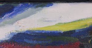 Gerrit Benner - Olieverf op doek, It nije wetter, Fries landschap (Groot) kopen? Bied vanaf 10000!