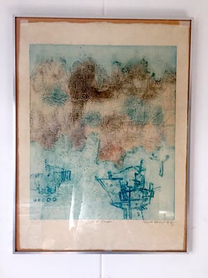 Soichi Hasegawa - Ets, Ingelijst, Kleine oplage kopen? Bied vanaf 150!