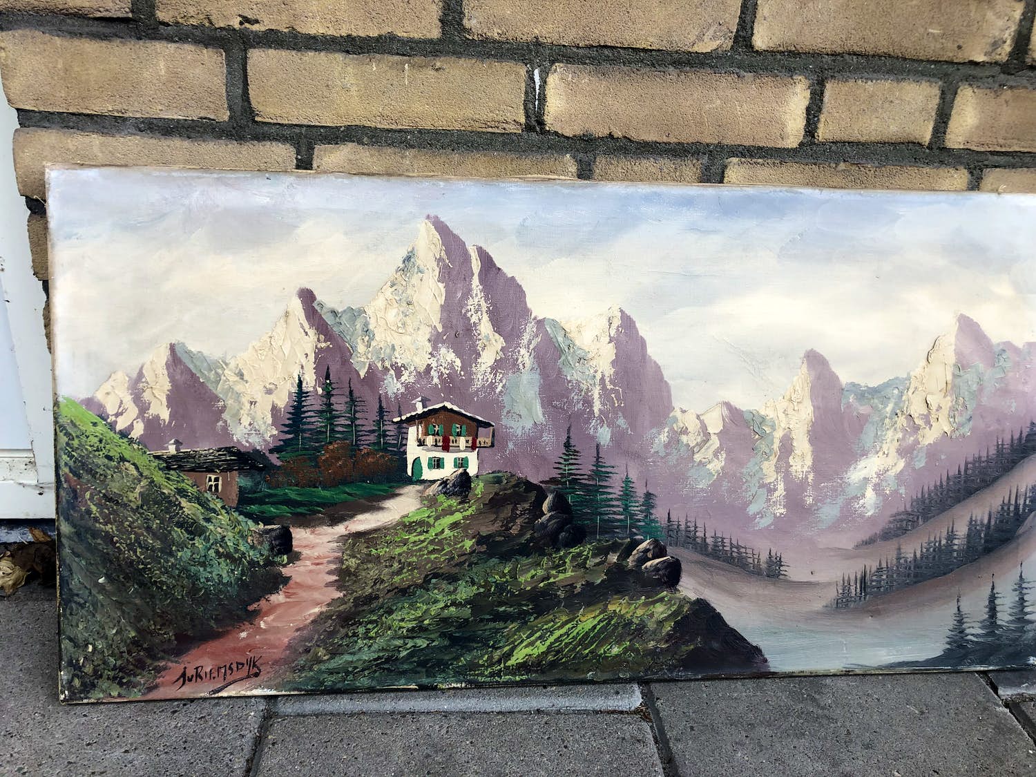 Jan van Riemsdijk - Berglandschap kopen? Bied vanaf 75!