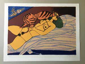 Corneille - Liggende vrouw verkocht voor € 25!