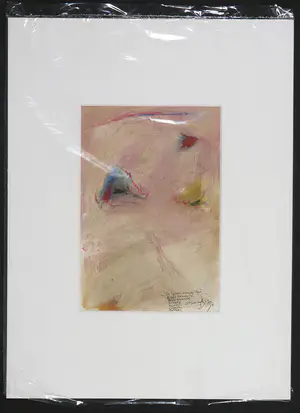 Franscz Witte - Gouache, De lijnen van de tijd kopen? Bied vanaf 1!