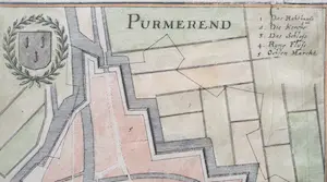 Caspar Merian - Purmerend Caspar Merian Oude Gravure 1659 kopen? Bied vanaf 30!
