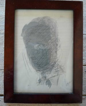 Irene van den Bos - A man's head. kopen? Bied vanaf 15!