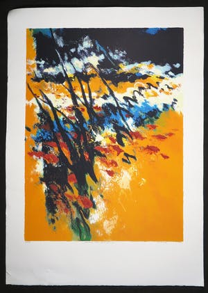 Mattie Schilders - Zeefdruk, Vormende hand van evolutie (Groot) kopen? Bied vanaf 35!