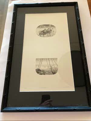 Gerard van Rooy - Ets “Hoogstandje ‘ verkocht voor € 60!