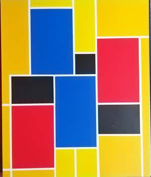 Siep van den Berg - grote kleuren zeefdruk - gesigneerd en genummerd. verkocht voor € 175!