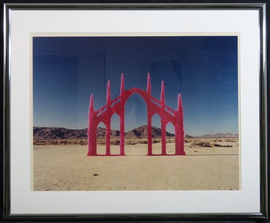 Jean Ruiter - Jean Ruiter: Foto, Cathedral in the desert I - Ingelijst (Groot) verkocht voor € 50!