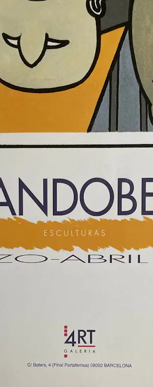 Fernando Bellver - Affiche expositie Barcelona , Popeye / Guernica - 1990 kopen? Bied vanaf 70!