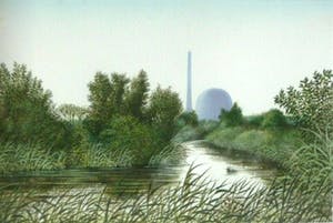 Ari Stolk - Landschap mèt ..... een kernreactor kopen? Bied vanaf 180!