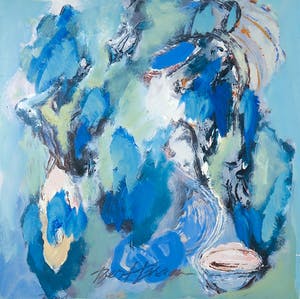 Bert Braam - Acryl op karton op doek, Zonder titel kopen? Bied vanaf 1!