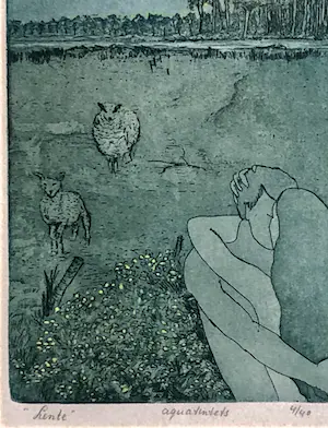 Niet of onleesbaar gesigneerd - Lente! kopen? Bied vanaf 1!