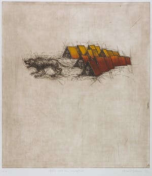 Ronald Tolman - Kleurenets, Studie voor een sculptuur kopen? Bied vanaf 50!