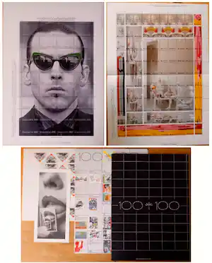 Anthon Beeke - e.a: Groninger Museum - 100 vel van 100, o.a. Foliedruk "Jules Deelder" verkocht voor € 42!