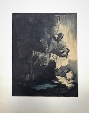 Johannes Josephus Aarts - studie/tekening fantasiewezens kopen? Bied vanaf 100!