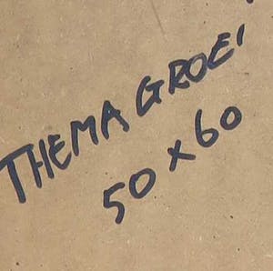 Bert Braam - Acryl op board, Thema groei kopen? Bied vanaf 1!