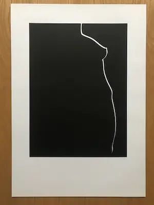 Harry van Kuyk - Zeefdruk - 1976 - "Grafinu" - 71/250 kopen? Bied vanaf 50!