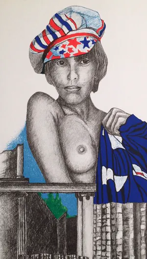 Paul Van Hoeydonck - Naakt in surrealistisch landschap kopen? Bied vanaf 100!