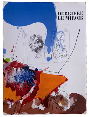 Paul Rebeyrolle - Derrière le Miroir a Publié met Litho, 1967 no. 163 verkauft für € 15!
