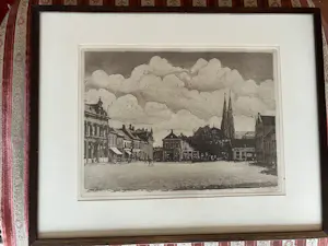 Karel Kok - Markt te Eindhoven omstreeks 1900 , 'herziene tekst' kopen? Bied vanaf 35!