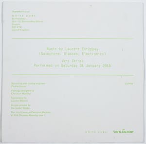 Laurent Estoppey - Live At White Cube kopen? Bied vanaf 30!