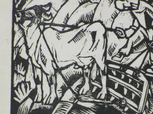 Nikolaas Eekman - De egger - Houtsnede kopen? Bied vanaf 50!