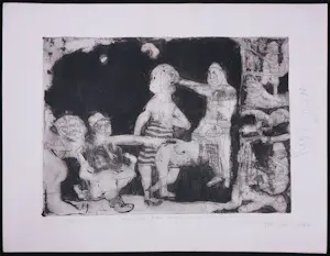 Jacqueline de Jong - Set van ets en aquatint kopen? Bied vanaf 80!