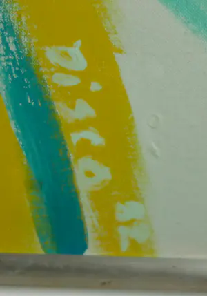 Betty Disco - Acrylverf op doek, Grieks bouquet - Ingelijst kopen? Bied vanaf 80!