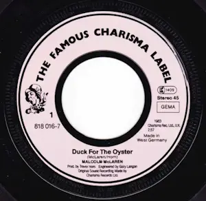 Malcolm McLaren - - “Duck For The Oyster” - 7" vinyl kaufen? Bieten Sie von 1!