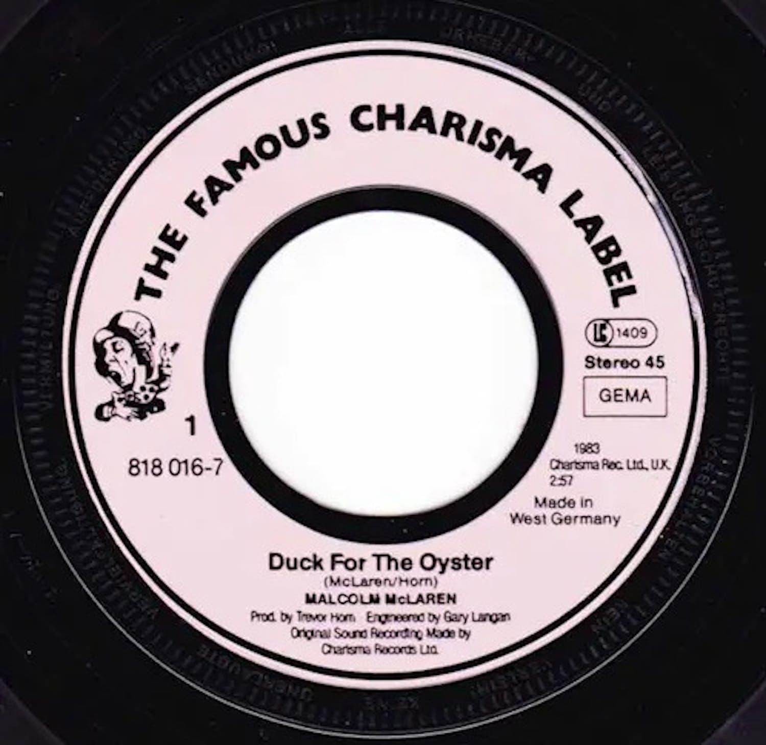 Malcolm McLaren - - “Duck For The Oyster” - 7" vinyl kopen? Bied vanaf 1!