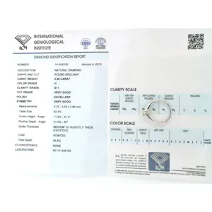 CHRIST - 14k gouden solitair ring met briljant geslepen diamant 0.50ct - rm17.25 kopen? Bied vanaf 700!