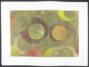 Niet of onleesbaar gesigneerd - Lot van 2 gemengde techniek op papier kopen? Bied vanaf 1!