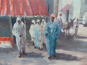 H. Gooyer - Arabisch stadsgezicht kopen? Bied vanaf 75!