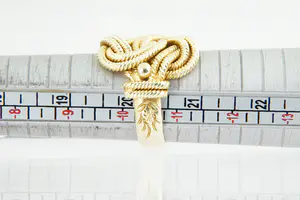 30 - Grote & zware (20gr) Surinaamse 18 Krt geelgouden heren "mattenklopper"ring kopen? Bied vanaf 580!