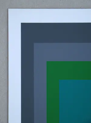 Josef Albers - Homage to the Square - Renewed Hope - Zeefdruk - 1971 kopen? Bied vanaf 100!