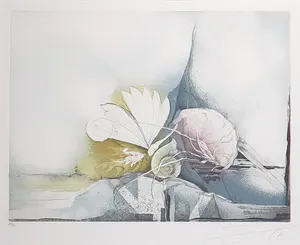 Rüdiger Brassel - Ets en aquatint, Zonder titel - Ingelijst kopen? Bied vanaf 1!