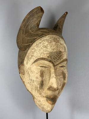 Ibibio - African Ibibio Mask - Nigeria. kopen? Bied vanaf 25!
