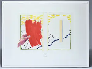 Roger Raveel - Greep op rood kopen? Bied vanaf 1595!